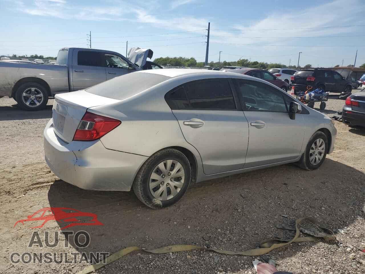 HONDA CIVIC 2012 - 19XFB2F57CE025122