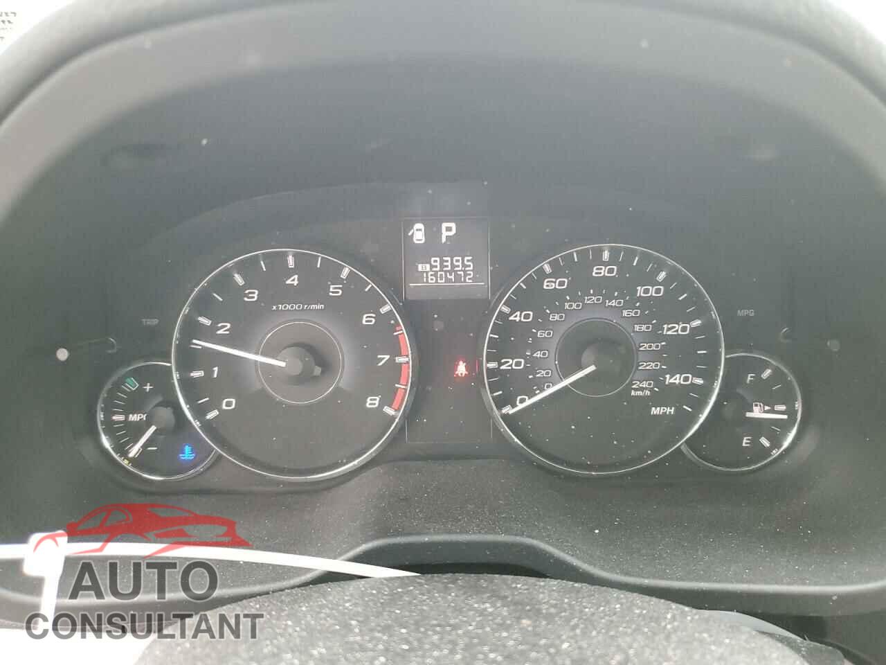 SUBARU OUTBACK 2012 - 4S4BRBCCXC3247427