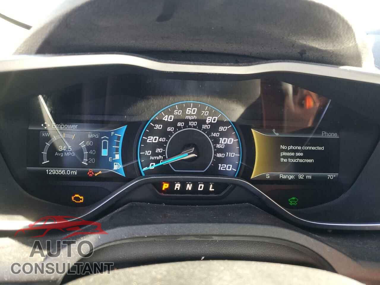 FORD CMAX 2016 - 1FADP5BU9GL112742