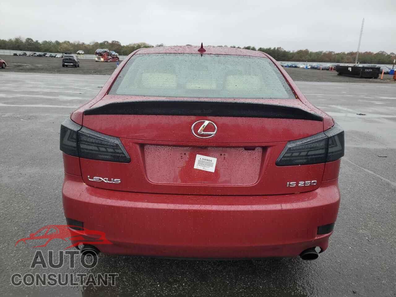 LEXUS IS 2009 - JTHBK262295093349