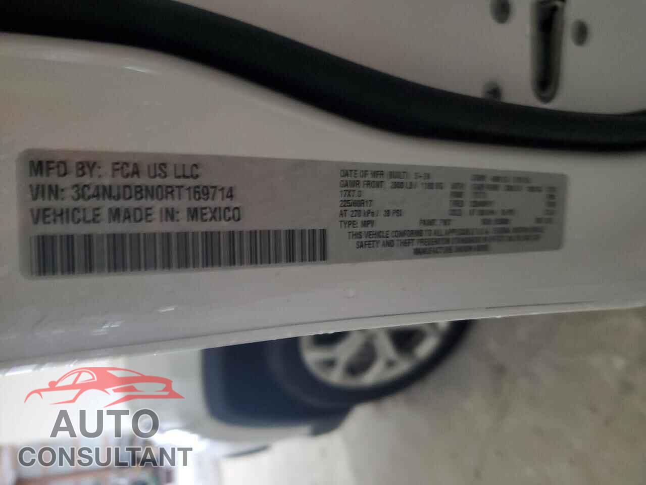 JEEP COMPASS 2024 - 3C4NJDBN0RT169714