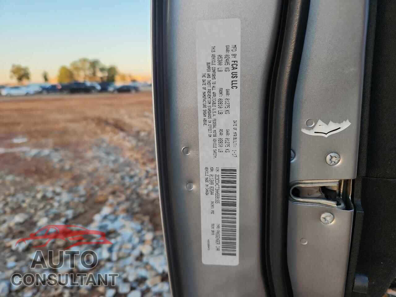 DODGE CHARGER 2017 - 2C3CDXCT3HH559165