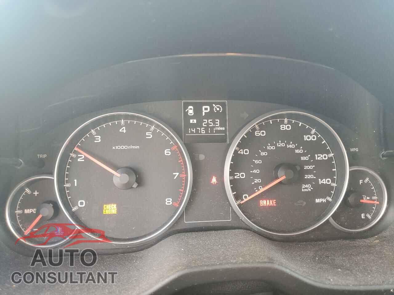 SUBARU OUTBACK 2013 - 4S4BRBAC8D3247379