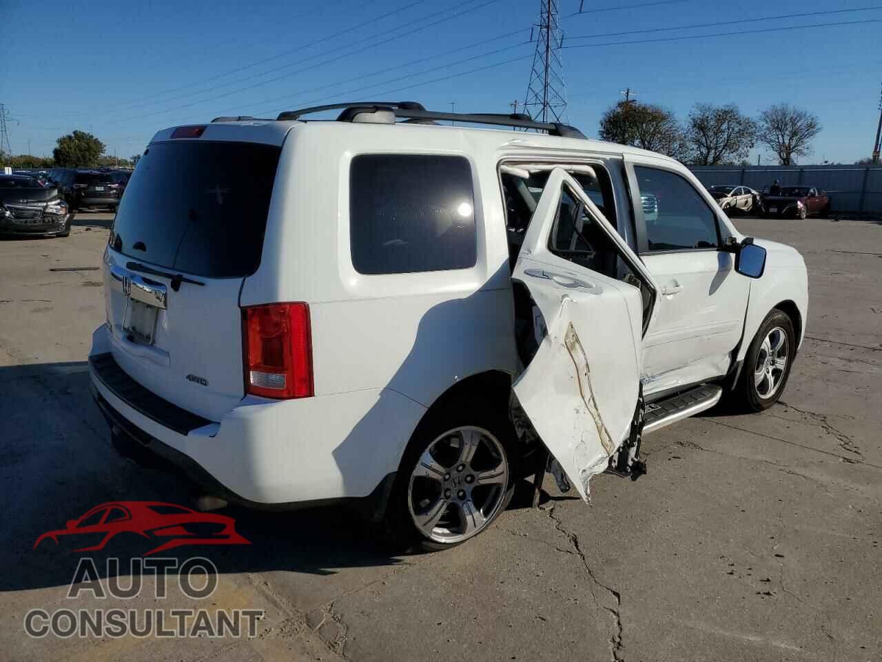 HONDA PILOT 2012 - 5FNYF4H45CB026034