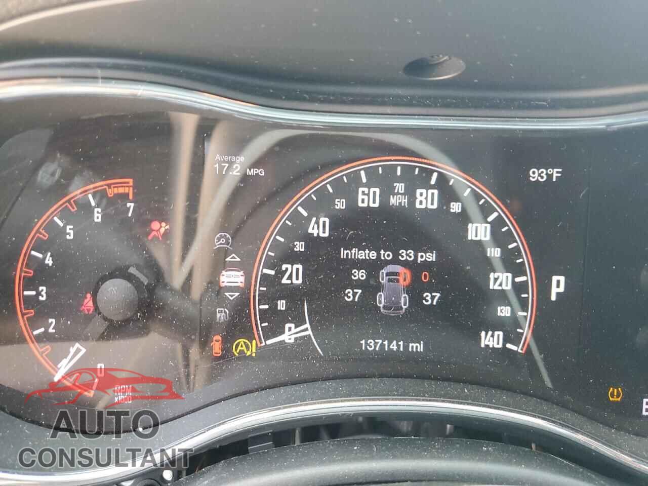 DODGE DURANGO 2016 - 1C4RDJAG5GC408001