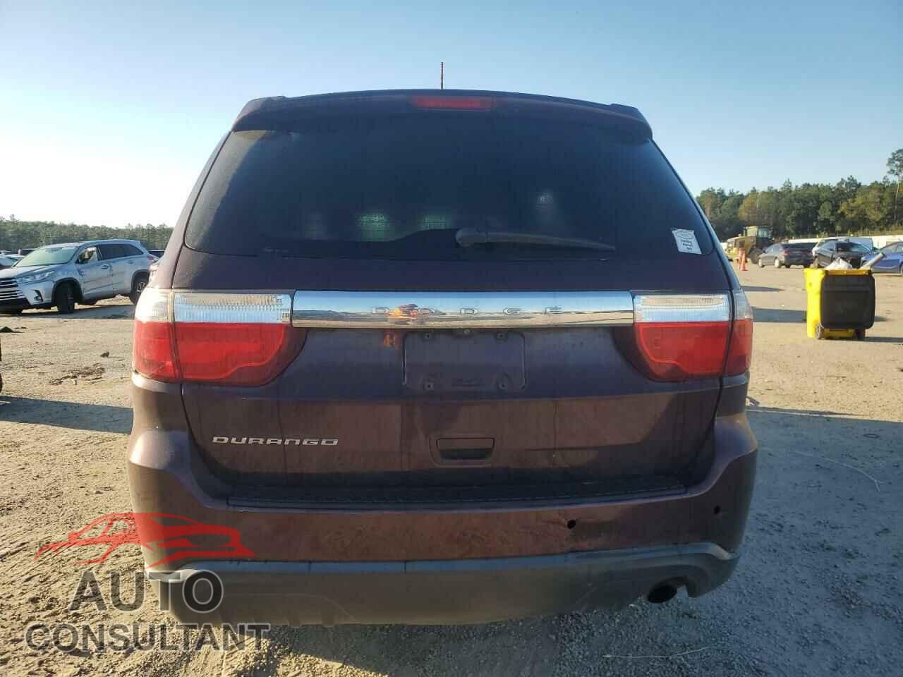 DODGE DURANGO 2012 - 1C4RDHAGXCC257501