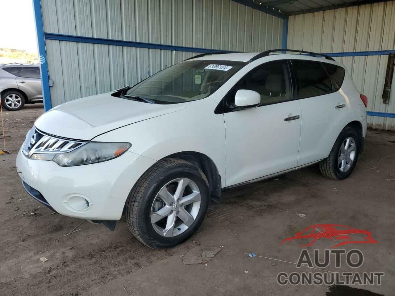 NISSAN MURANO 2009 - JN8AZ18W19W120560
