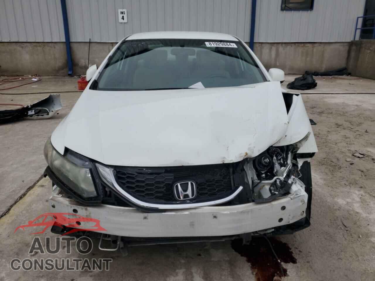 HONDA CIVIC 2013 - 19XFB2F58DE077263