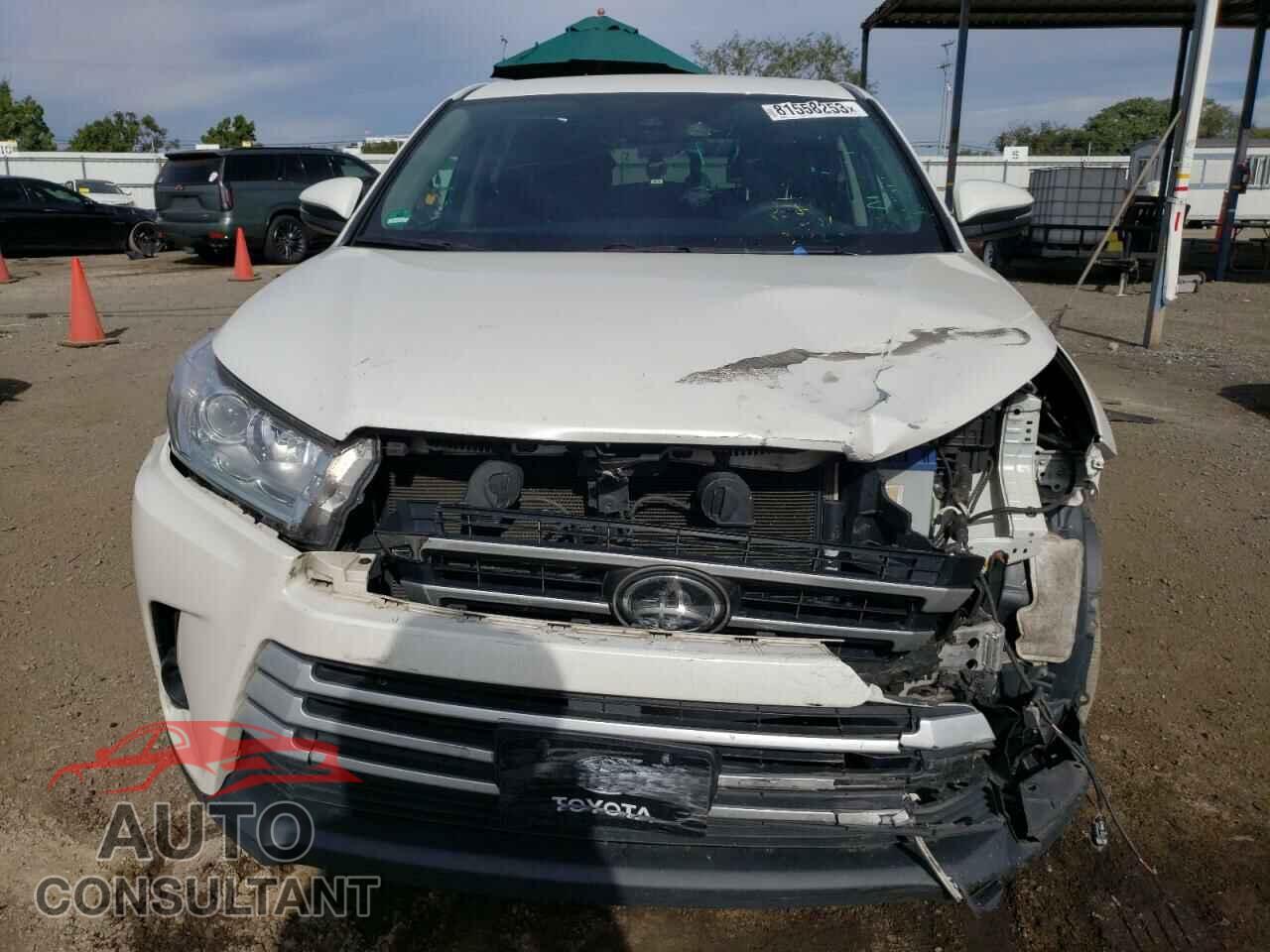 TOYOTA HIGHLANDER 2017 - 5TDZZRFH6HS188630