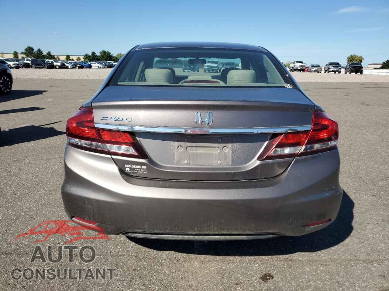 HONDA CIVIC 2013 - 19XFB2F53DE095282