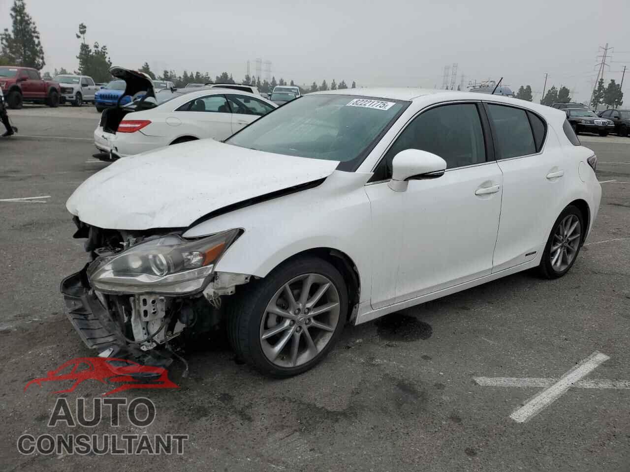LEXUS CT 200 2012 - JTHKD5BH3C2112165