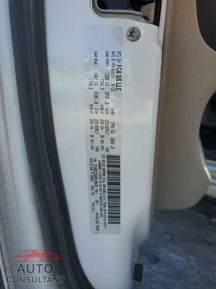 DODGE CARAVAN 2016 - 2C4RDGCG0GR102475