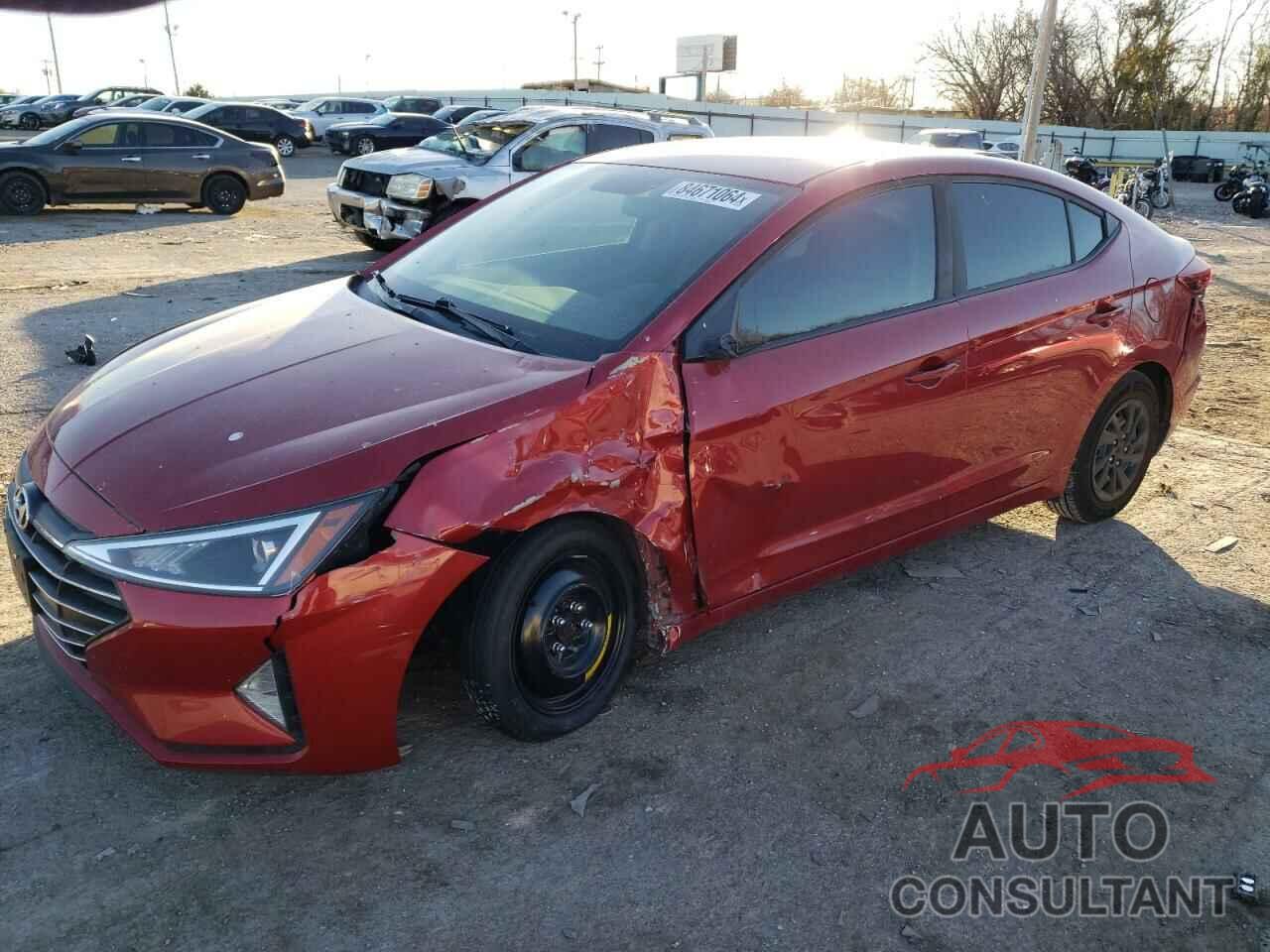 HYUNDAI ELANTRA 2019 - 5NPD74LF0KH480986