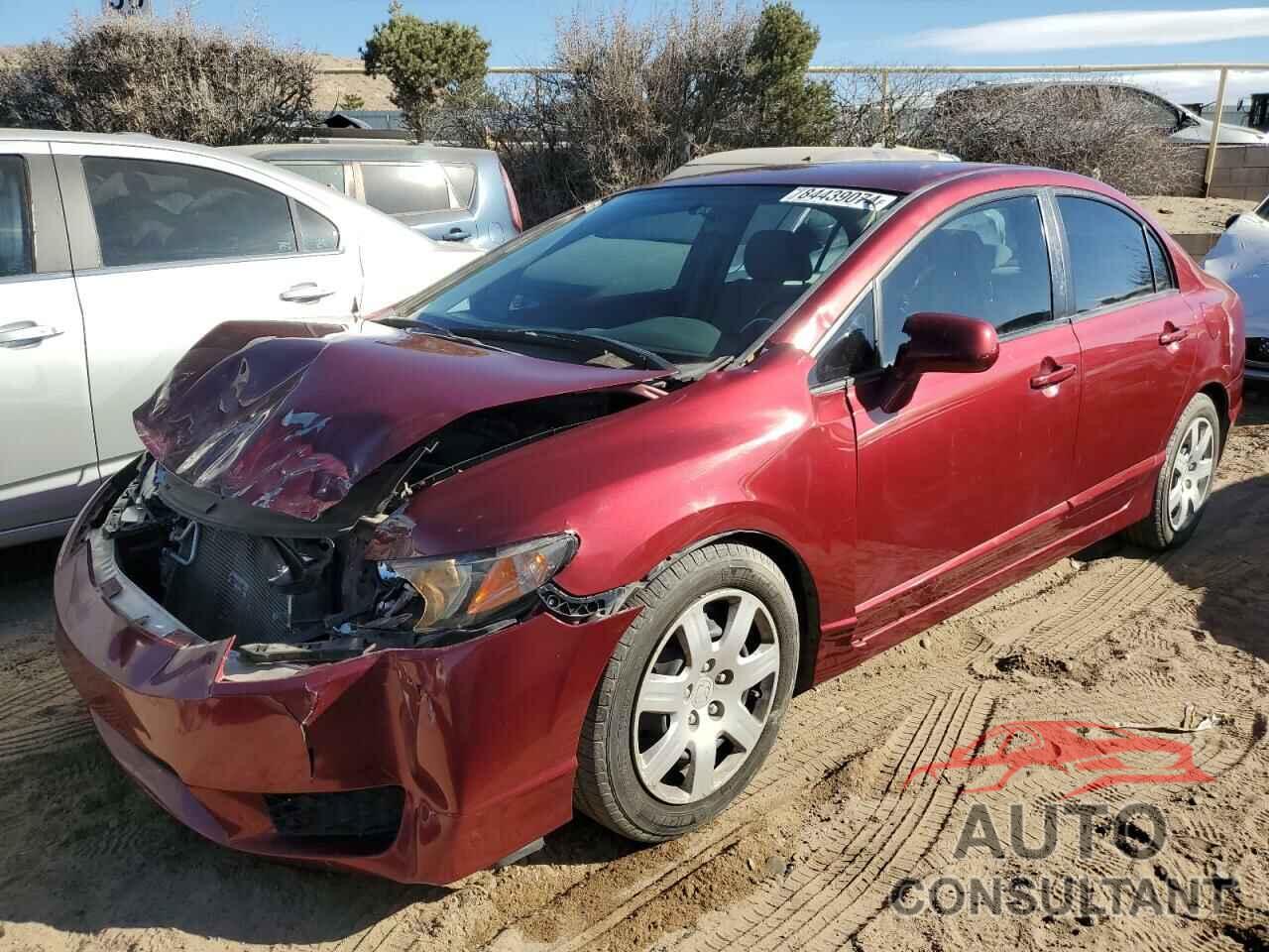 HONDA CIVIC 2009 - 1HGFA16559L000444