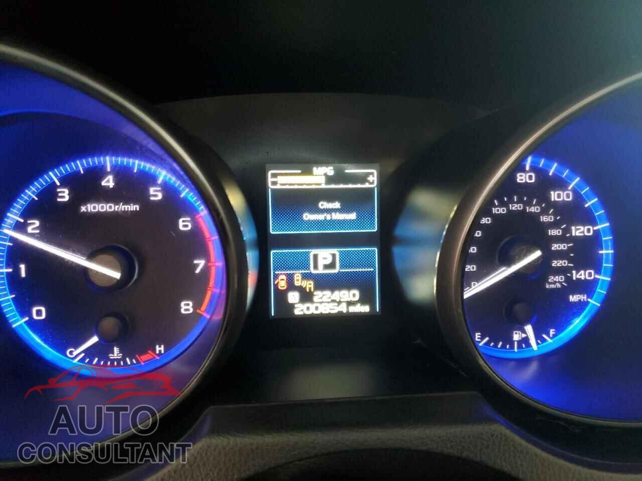 SUBARU OUTBACK 2015 - 4S4BSBLC4F3211659