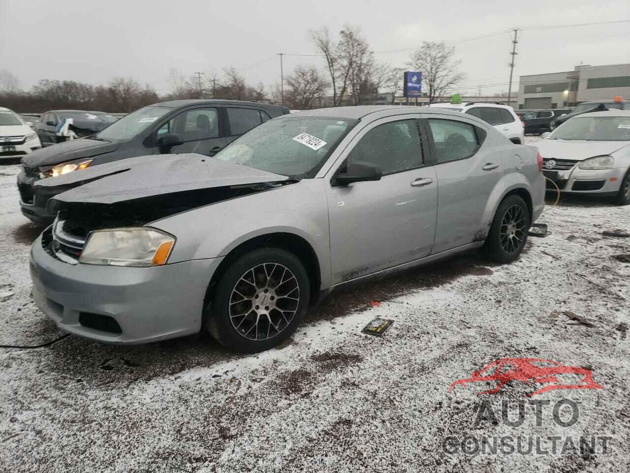 DODGE AVENGER 2013 - 1C3CDZAB8DN637754