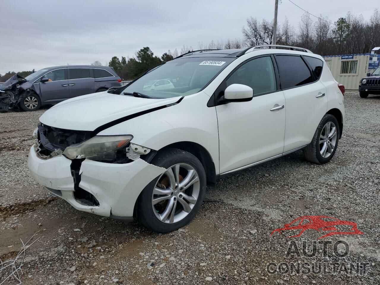 NISSAN MURANO 2011 - JN8AZ1MU6BW056249