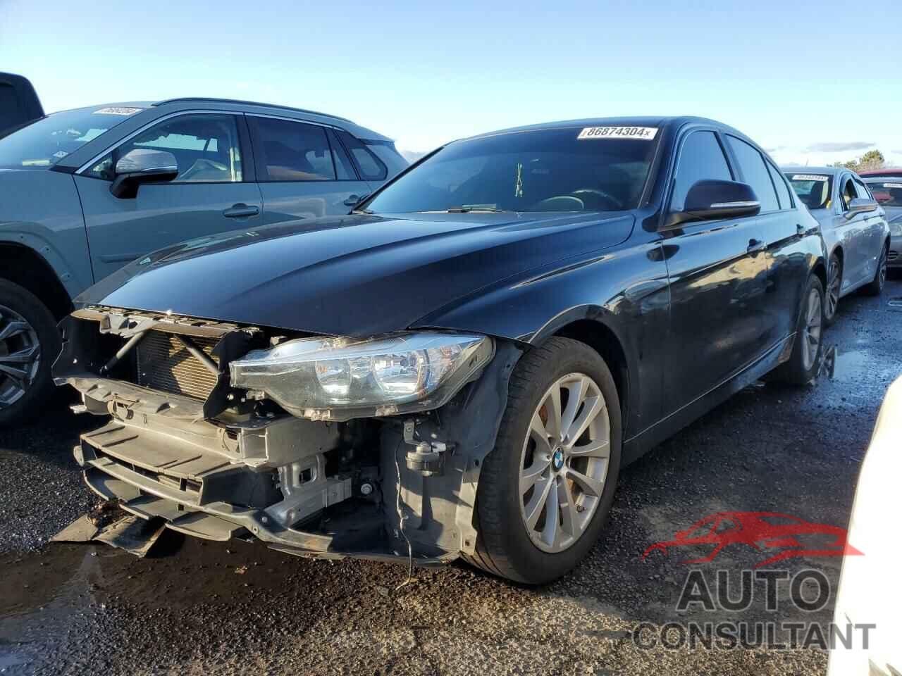 BMW 3 SERIES 2016 - WBA8A3C52GK688328