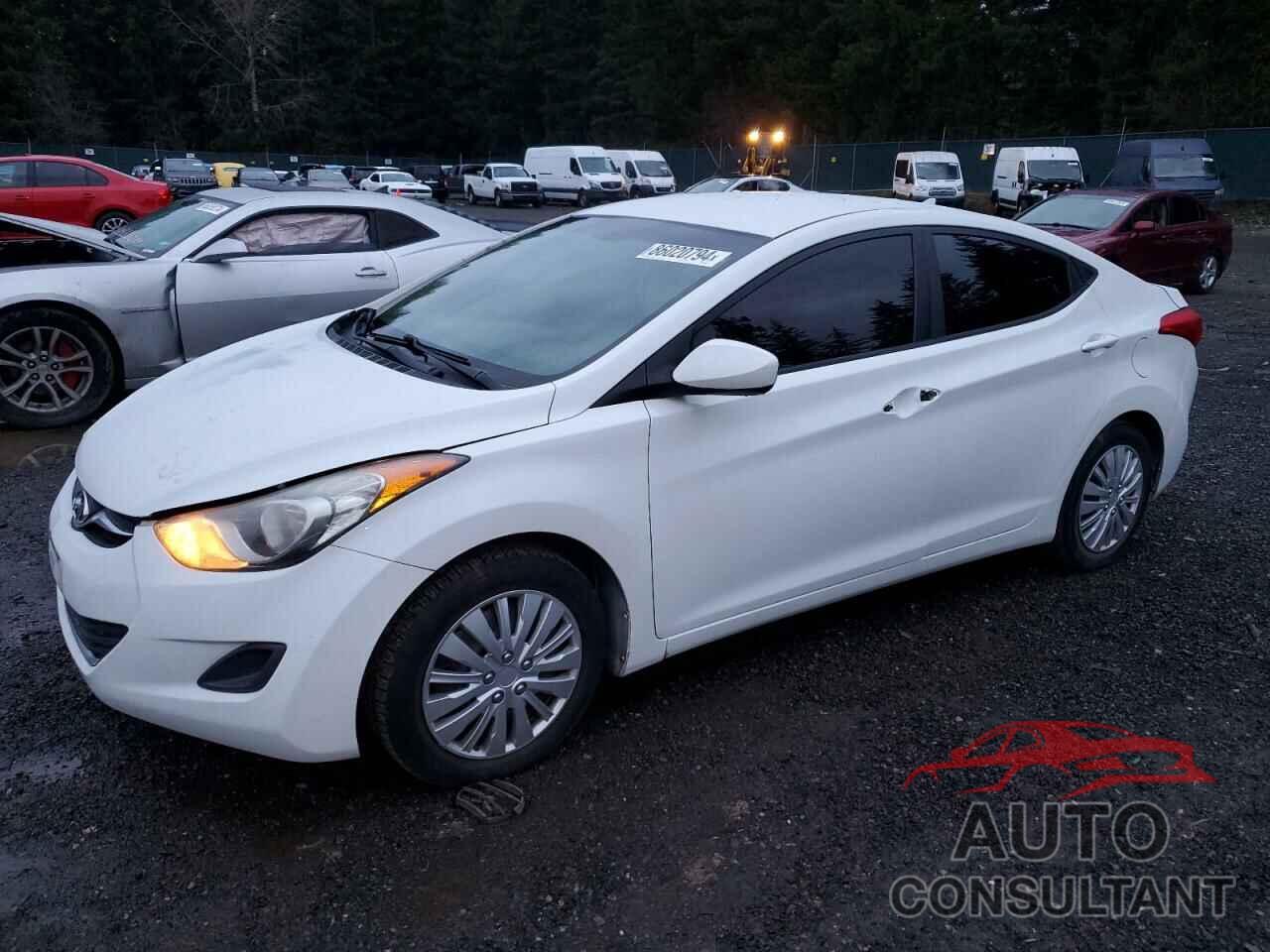HYUNDAI ELANTRA 2011 - 5NPDH4AE2BH001569
