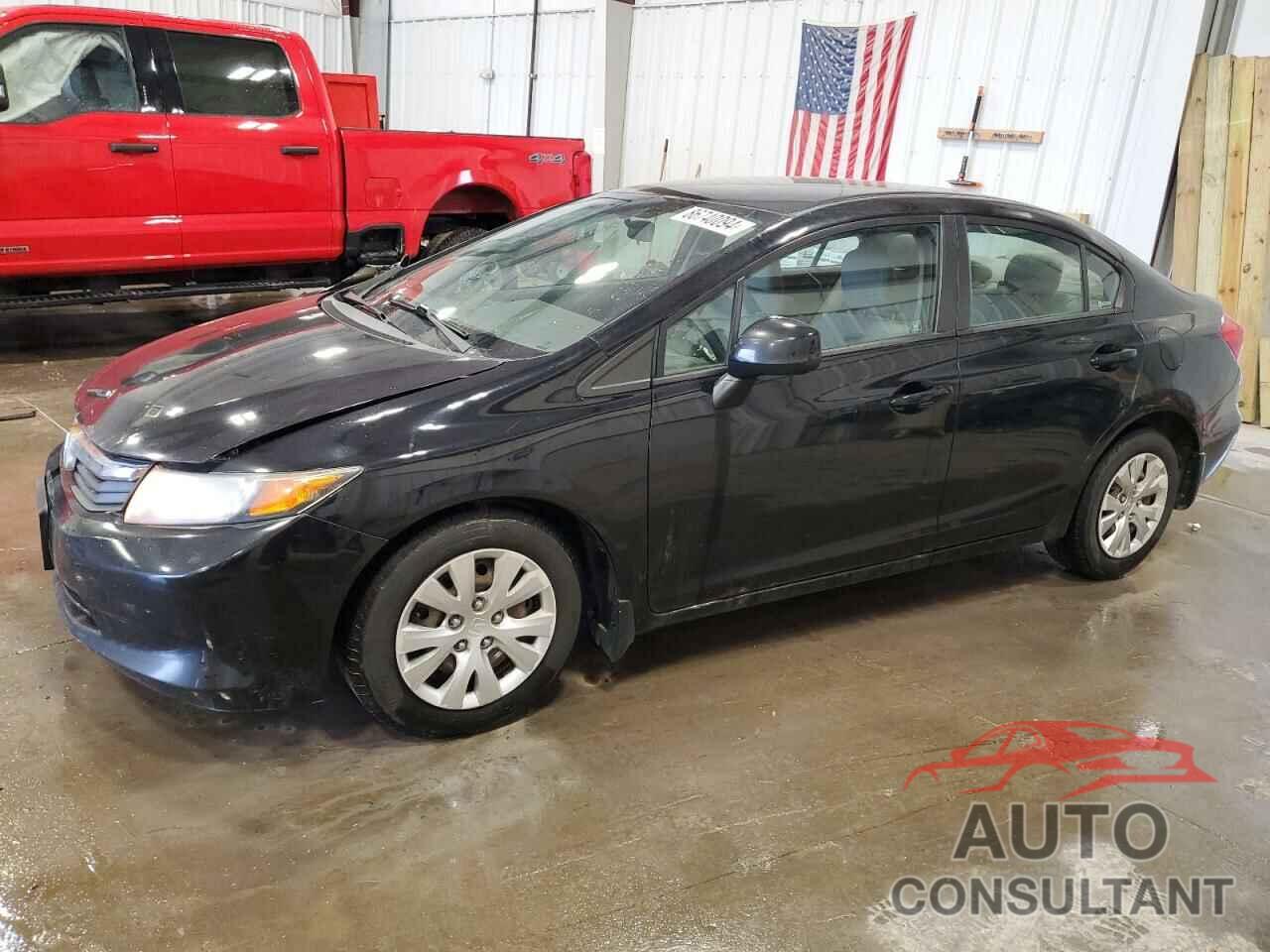 HONDA CIVIC 2012 - 19XFB2F50CE051707
