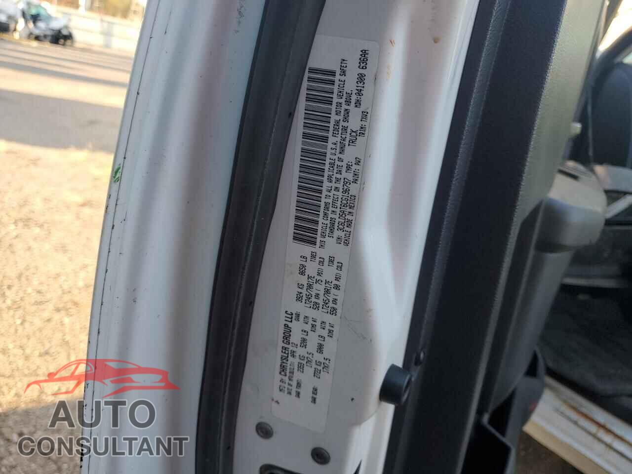 DODGE RAM 2500 2012 - 3C6LD5AT6CG196797