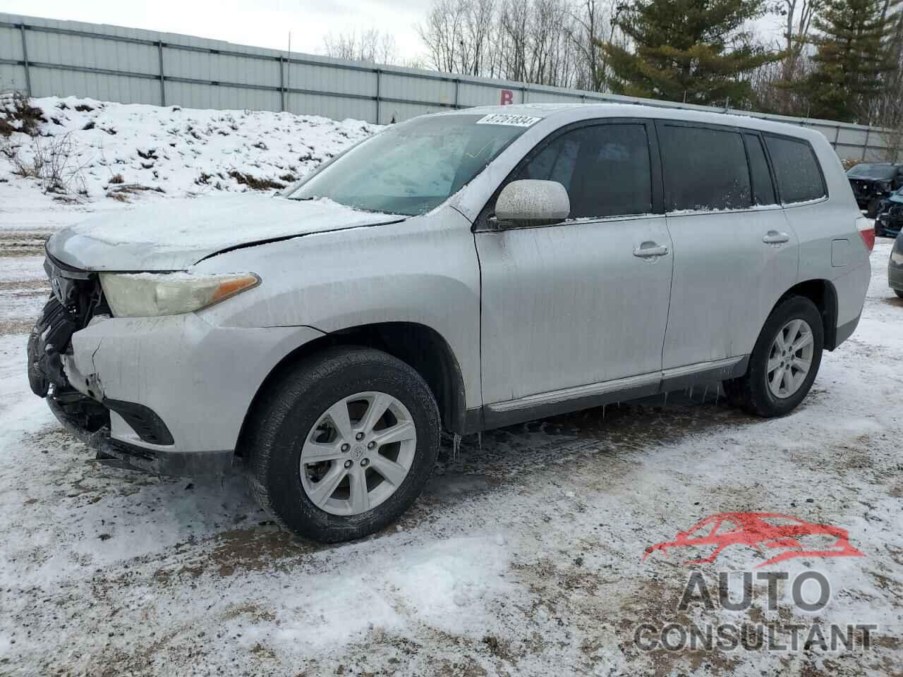 TOYOTA HIGHLANDER 2013 - 5TDZK3EH9DS097610