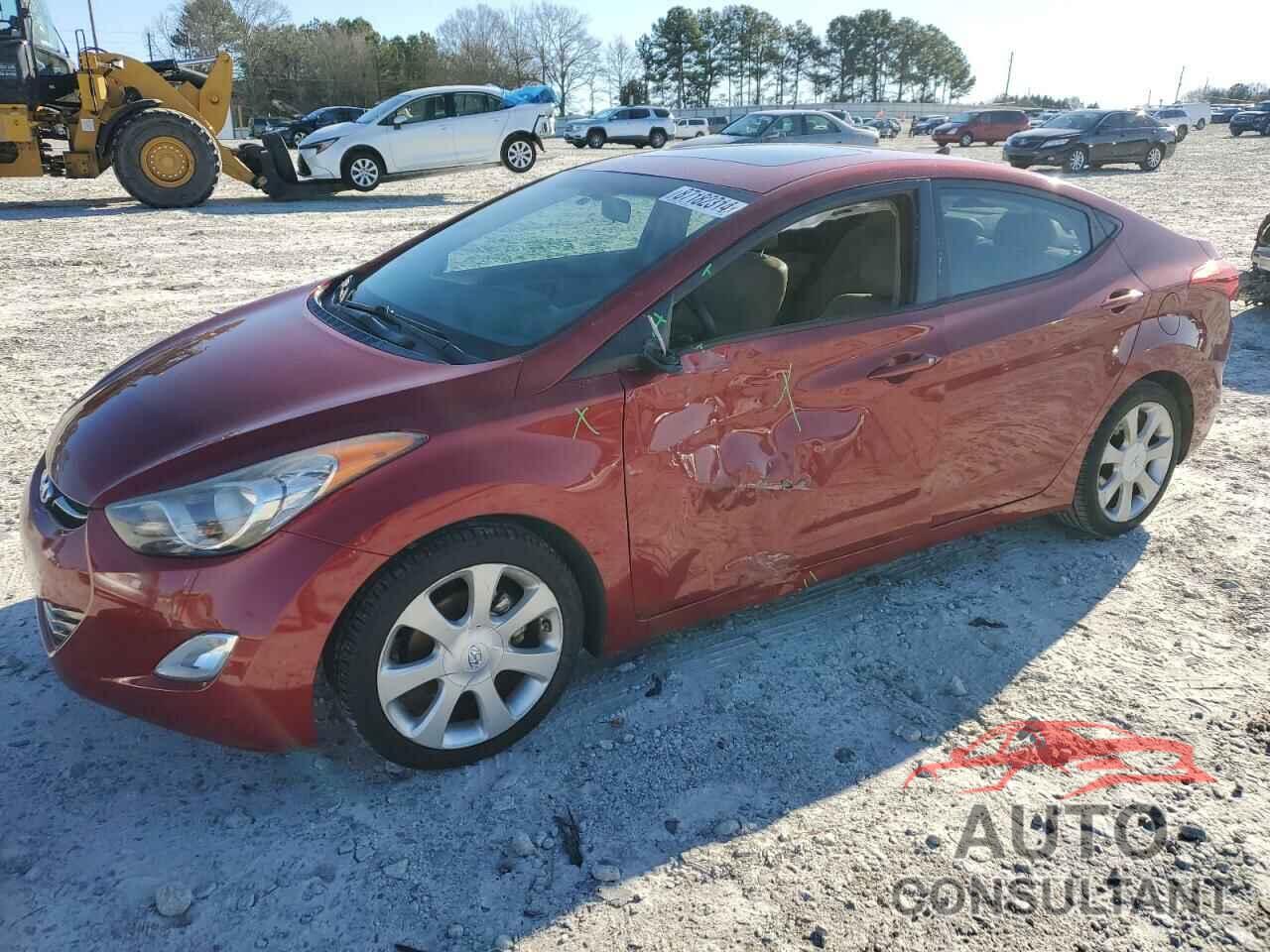 HYUNDAI ELANTRA 2011 - KMHDH4AE2BU164417