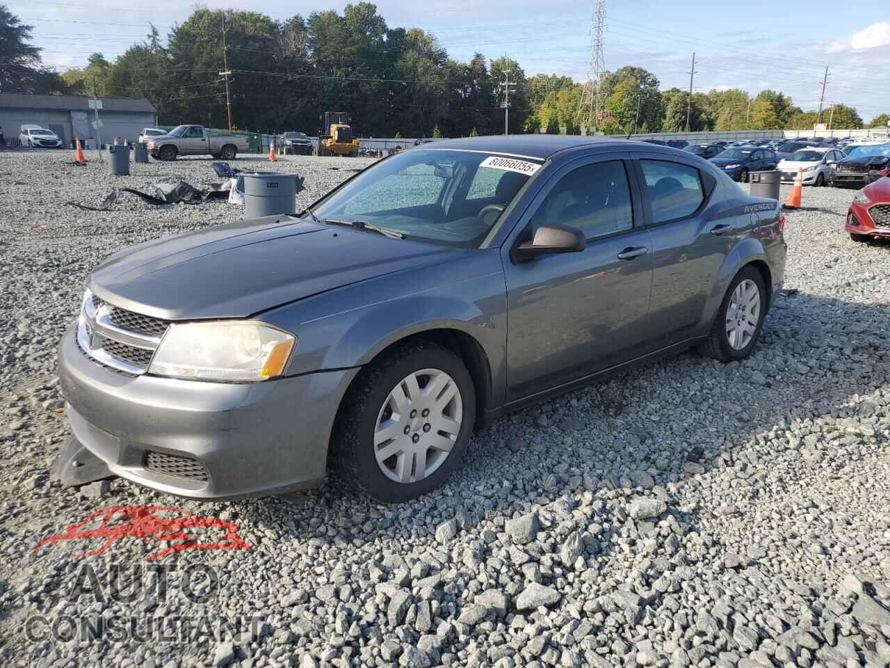 DODGE AVENGER 2012 - 1C3CDZAB7CN311507