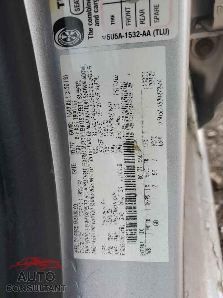 FORD FIESTA 2017 - 3FADP4EJ3HM123019