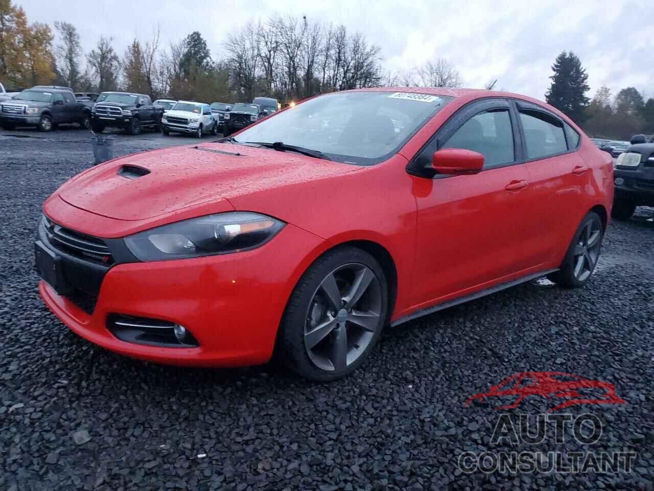 DODGE DART 2016 - 1C3CDFEB1GD635492