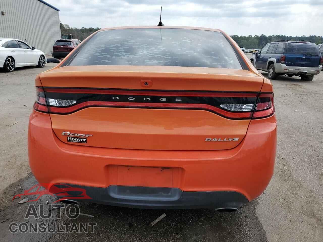 DODGE DART 2015 - 1C3CDFBB5FD237589