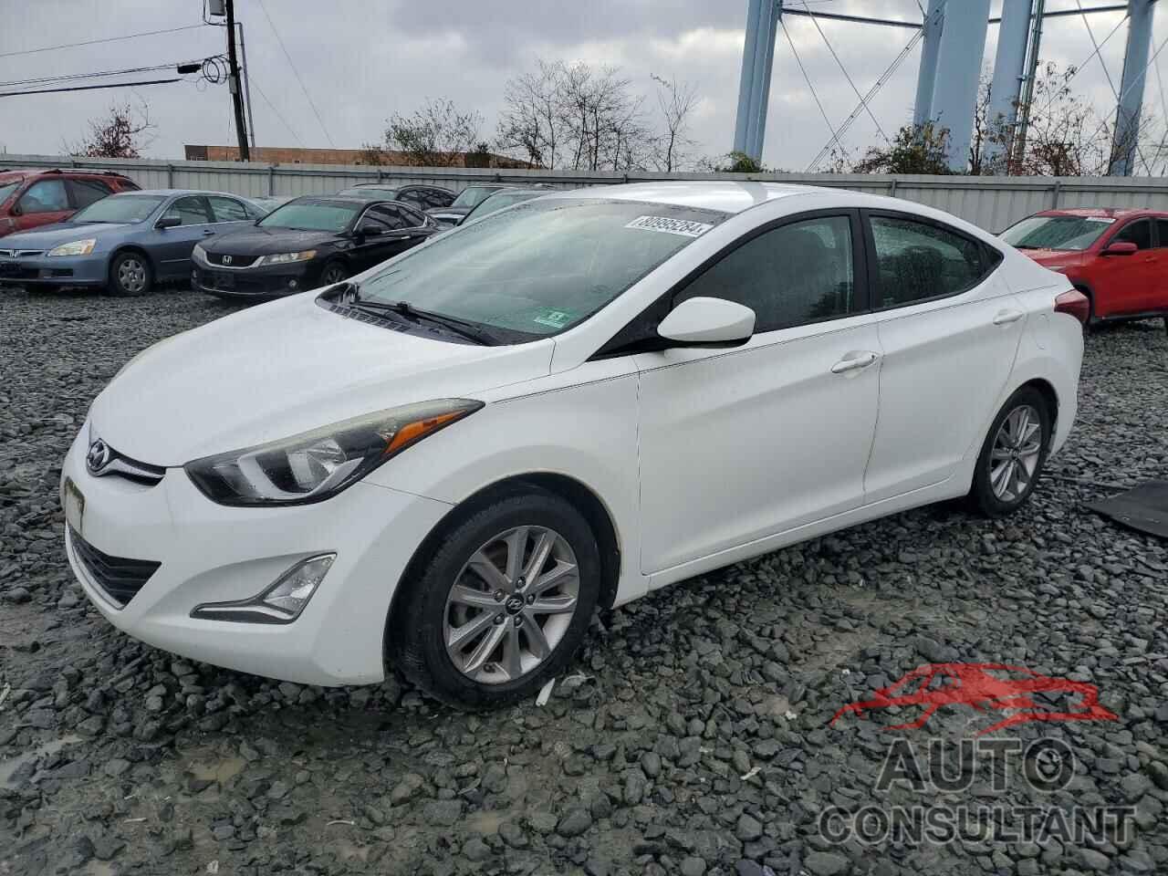 HYUNDAI ELANTRA 2014 - 5NPDH4AE3EH476149