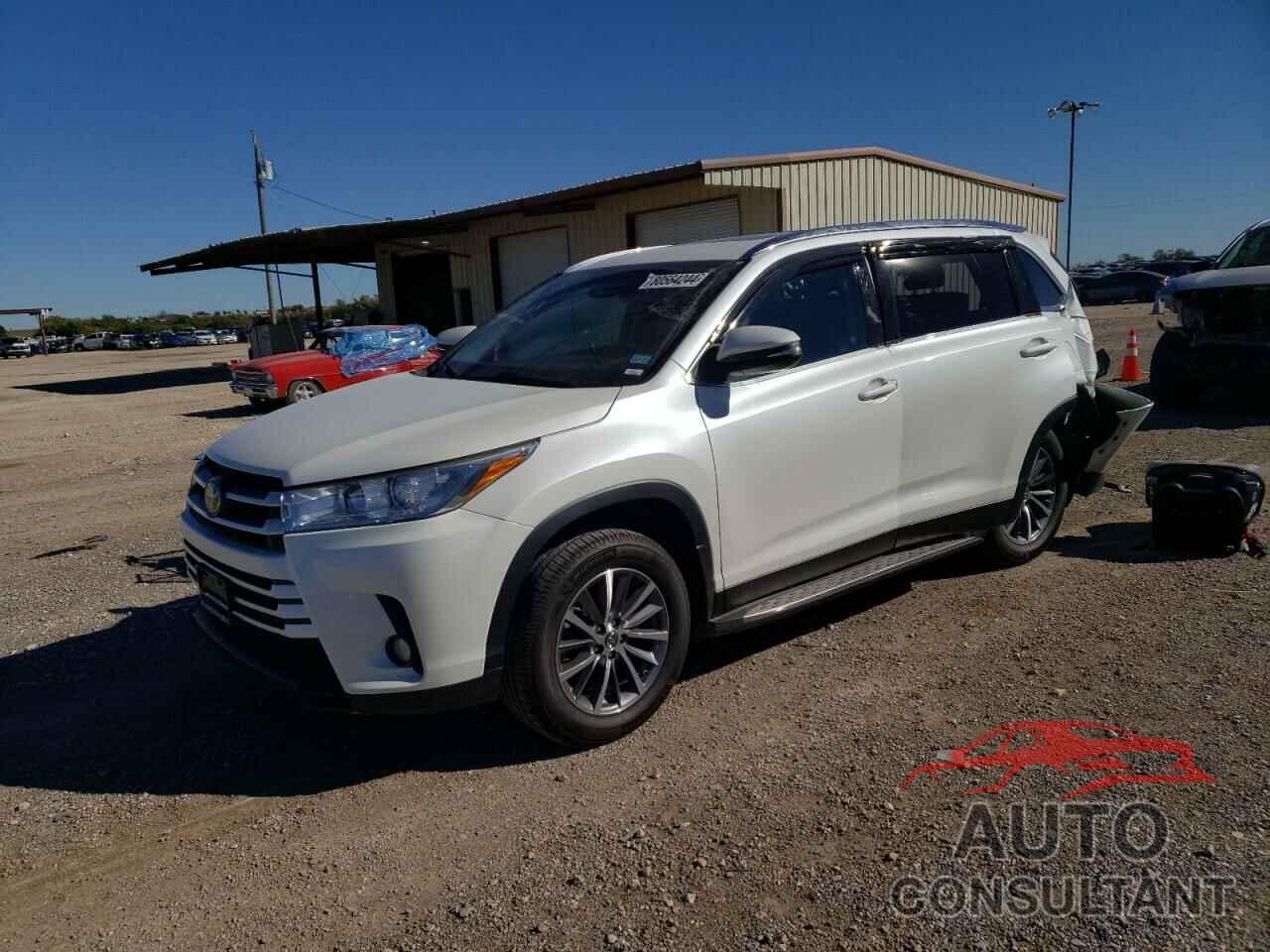 TOYOTA HIGHLANDER 2019 - 5TDKZRFH3KS560451