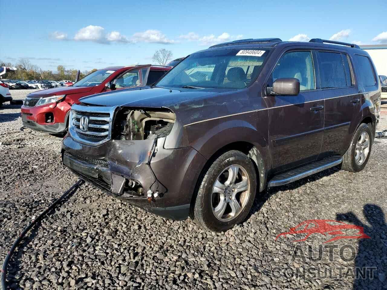 HONDA PILOT 2013 - 5FNYF3H51DB007372