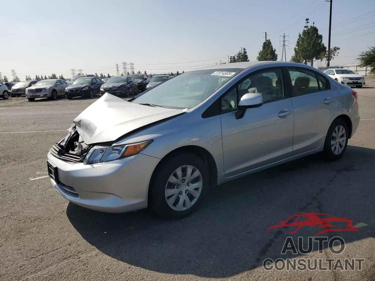HONDA CIVIC 2012 - 2HGFB2F54CH333306
