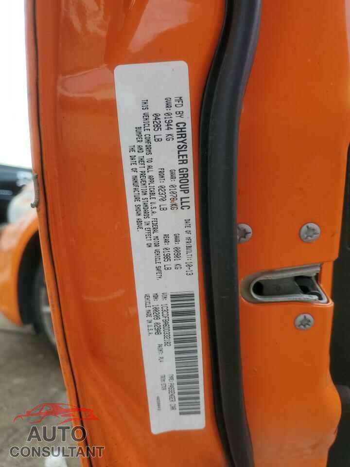 DODGE DART 2013 - 1C3CDFBA6DD332182