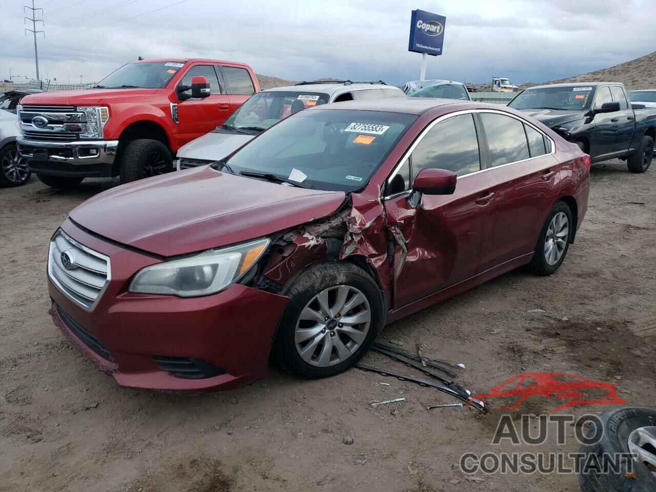 SUBARU LEGACY 2016 - 4S3BNBC63G3033329