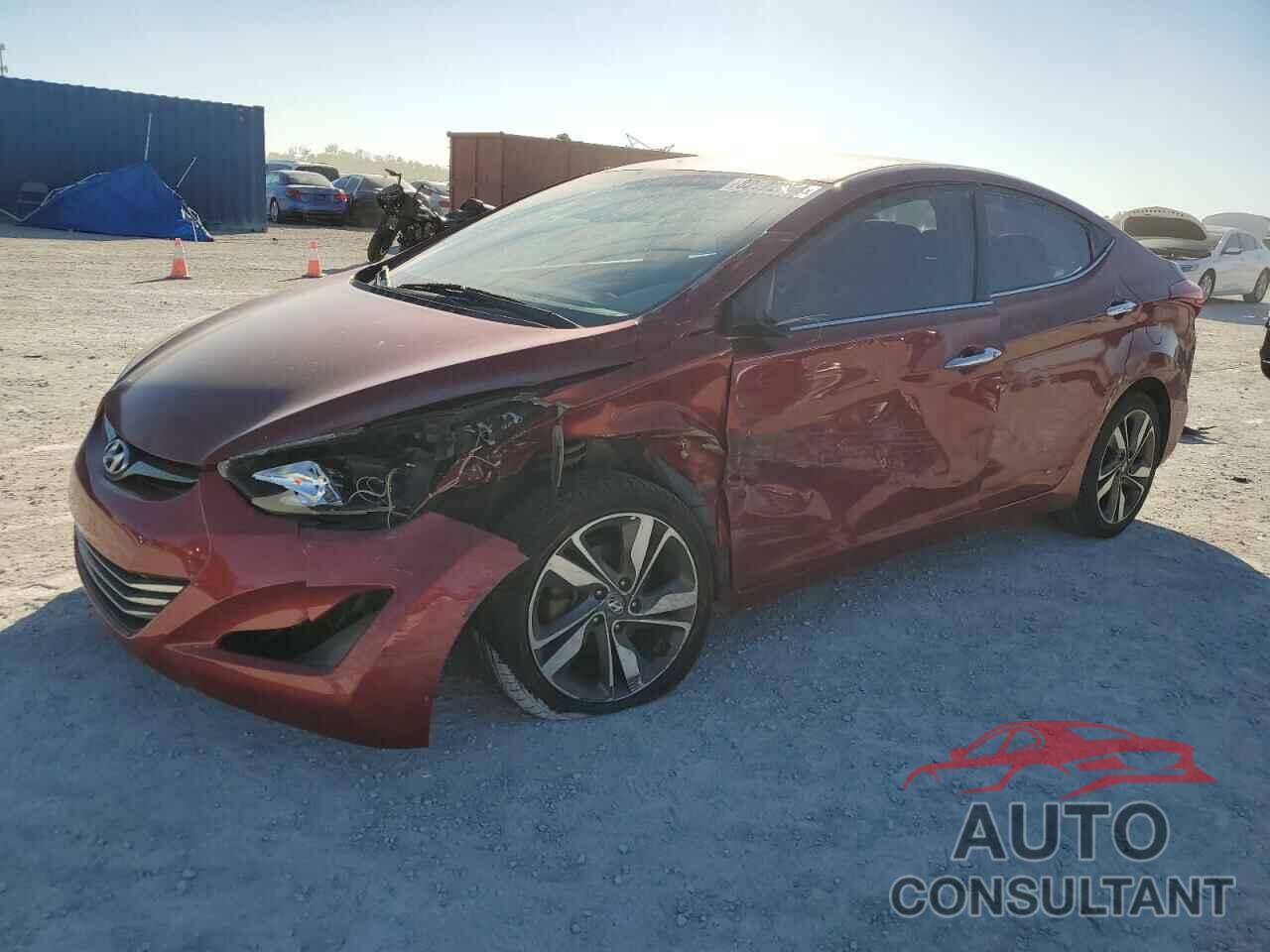 HYUNDAI ELANTRA 2014 - 5NPDH4AEXEH482563