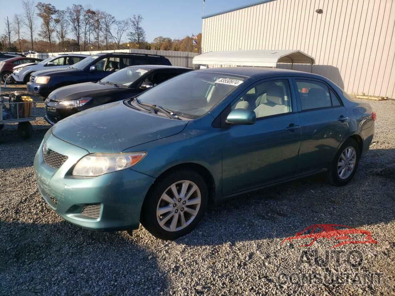 TOYOTA COROLLA 2010 - JTDBU4EE3A9120252
