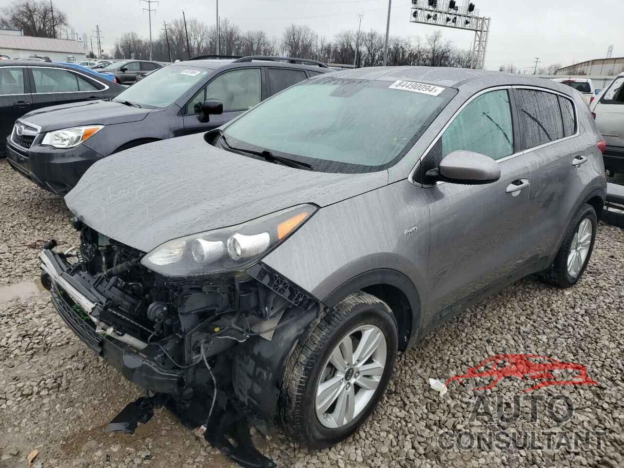 KIA SPORTAGE 2017 - KNDPMCAC9H7274989