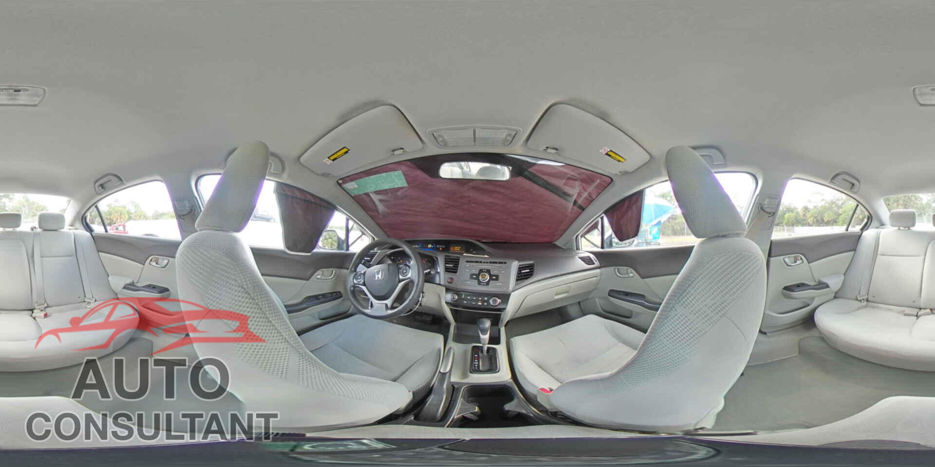 HONDA CIVIC 2012 - 19XFB2F50CE047303