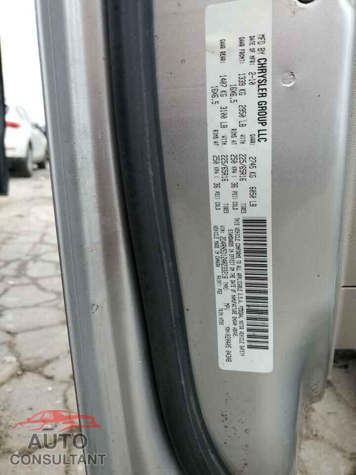 DODGE CARAVAN 2010 - 2D4RN5D12AR233218