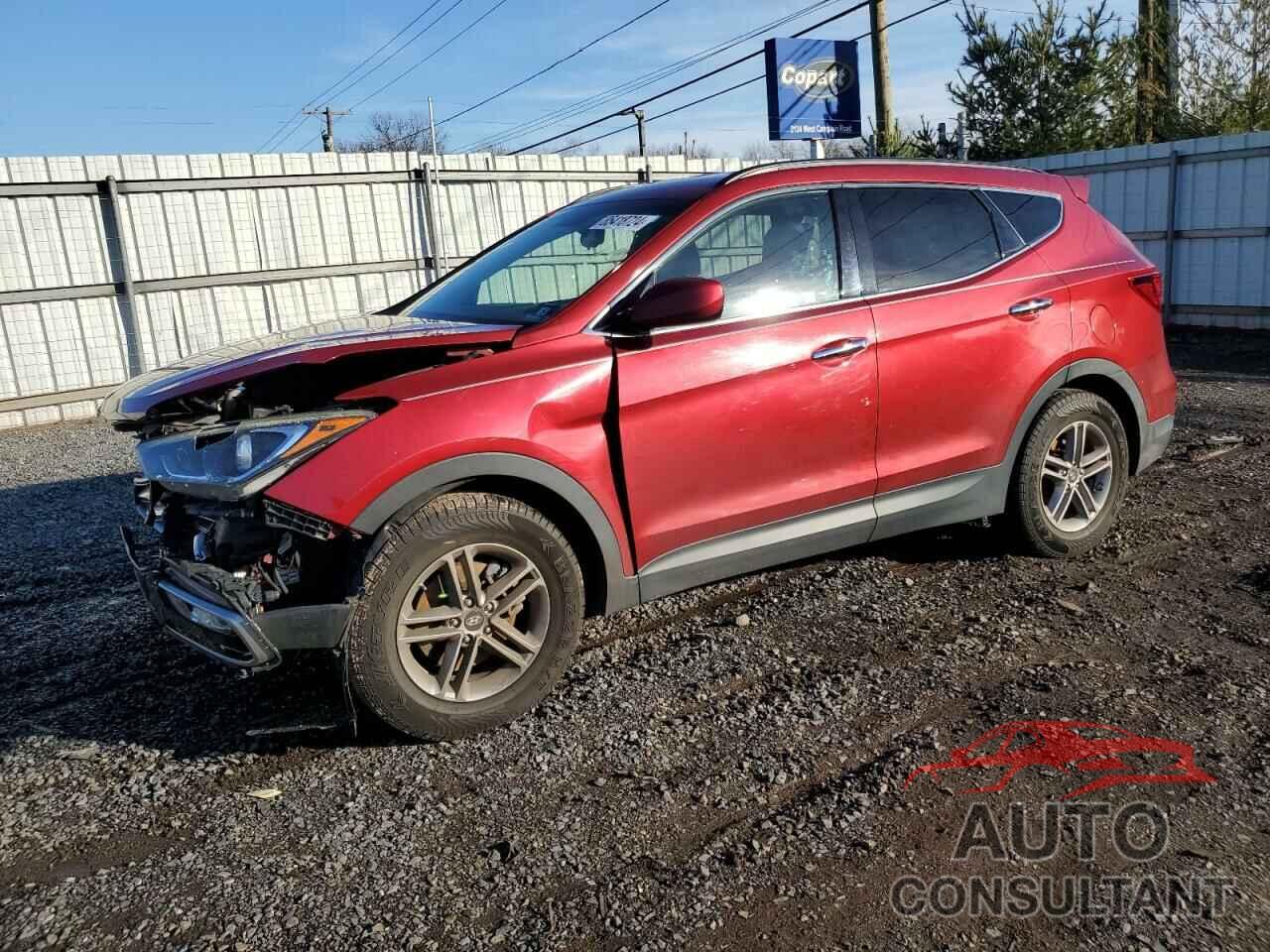 HYUNDAI SANTA FE 2017 - 5XYZUDLB5HG471700