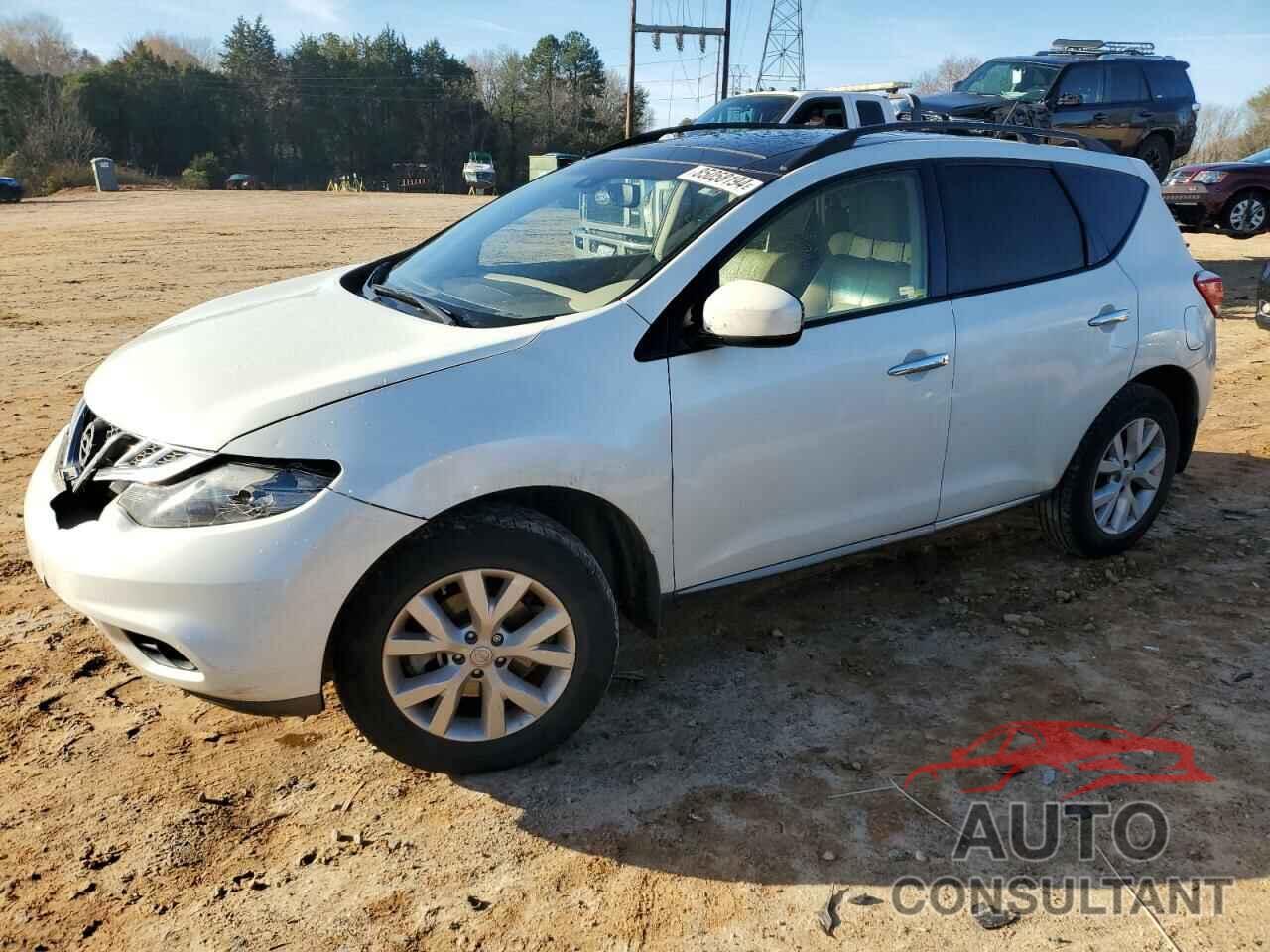 NISSAN MURANO 2013 - JN8AZ1MU8DW205411