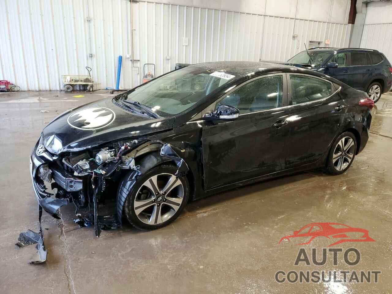 HYUNDAI ELANTRA 2014 - KMHDH4AH3EU168930