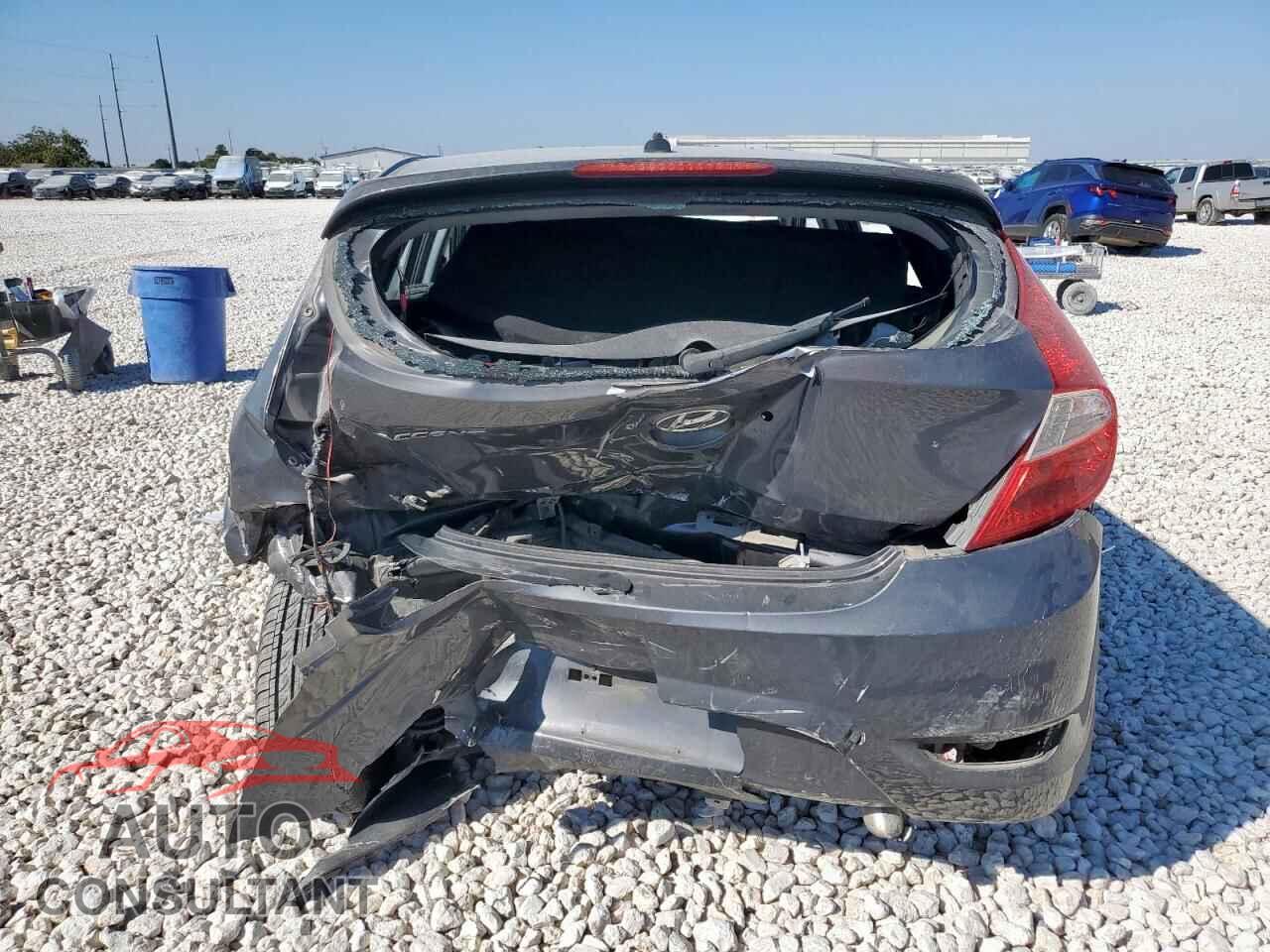 HYUNDAI ACCENT 2012 - KMHCU5AE6CU013479