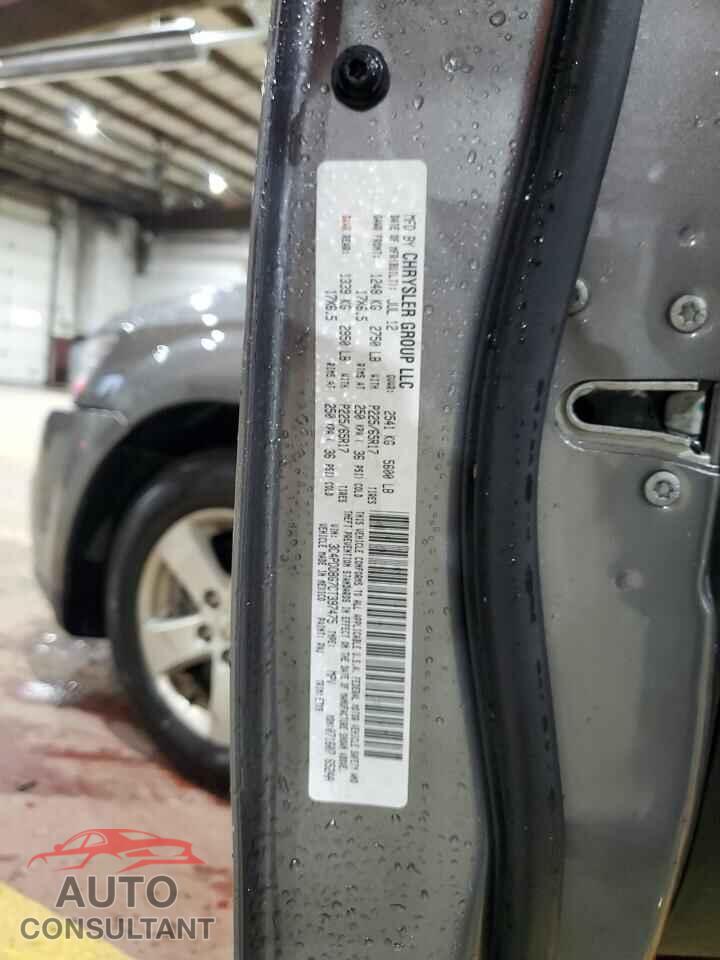 DODGE JOURNEY 2012 - 3C4PDDBG7CT397475