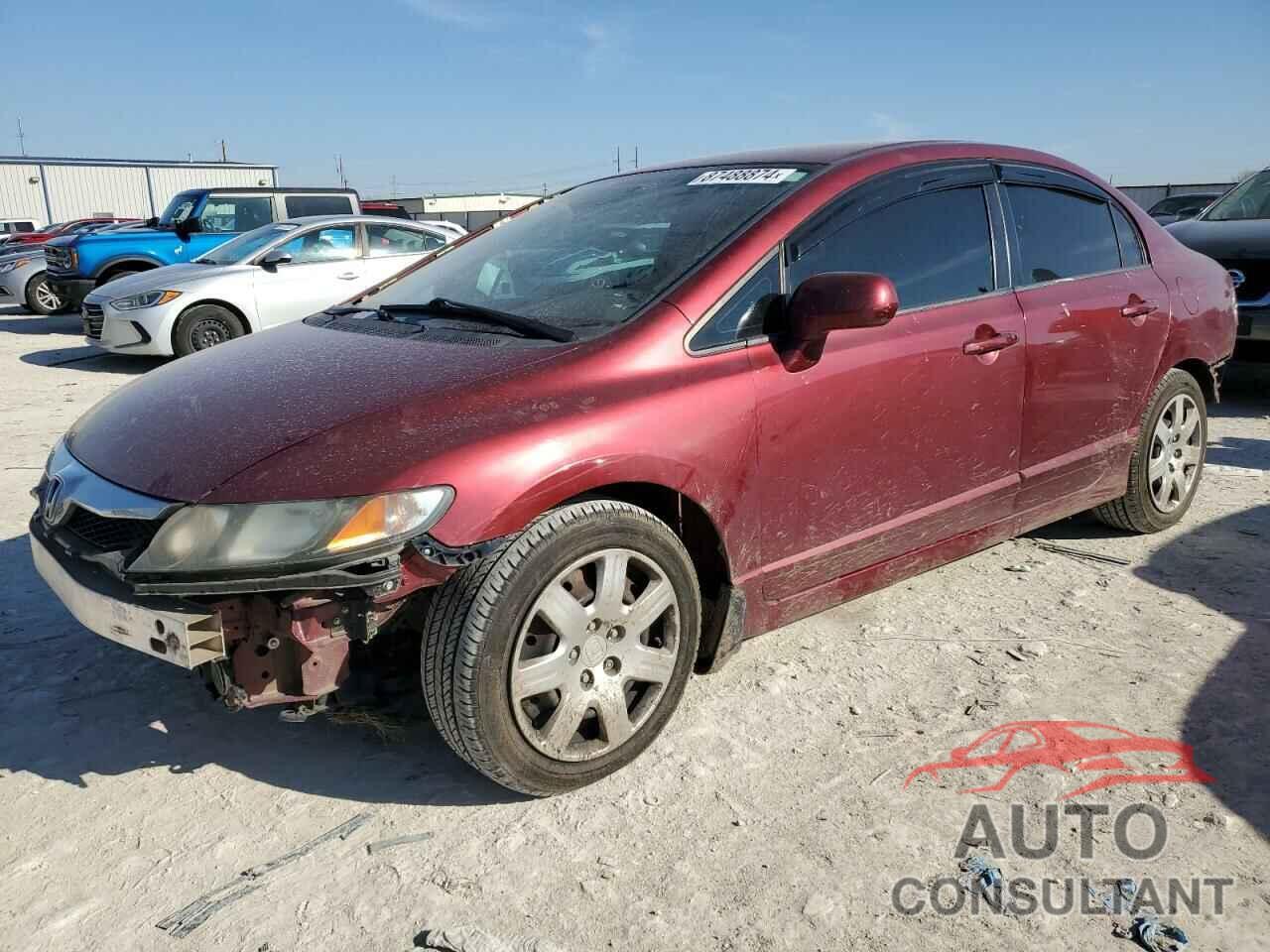HONDA CIVIC 2010 - 2HGFA1F53AH586160