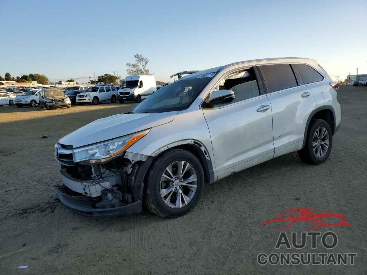 TOYOTA HIGHLANDER 2014 - 5TDKKRFH3ES033695