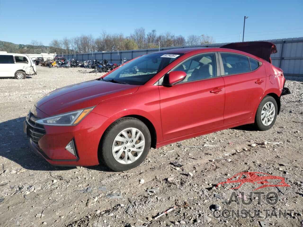 HYUNDAI ELANTRA 2019 - KMHD74LF6KU785930